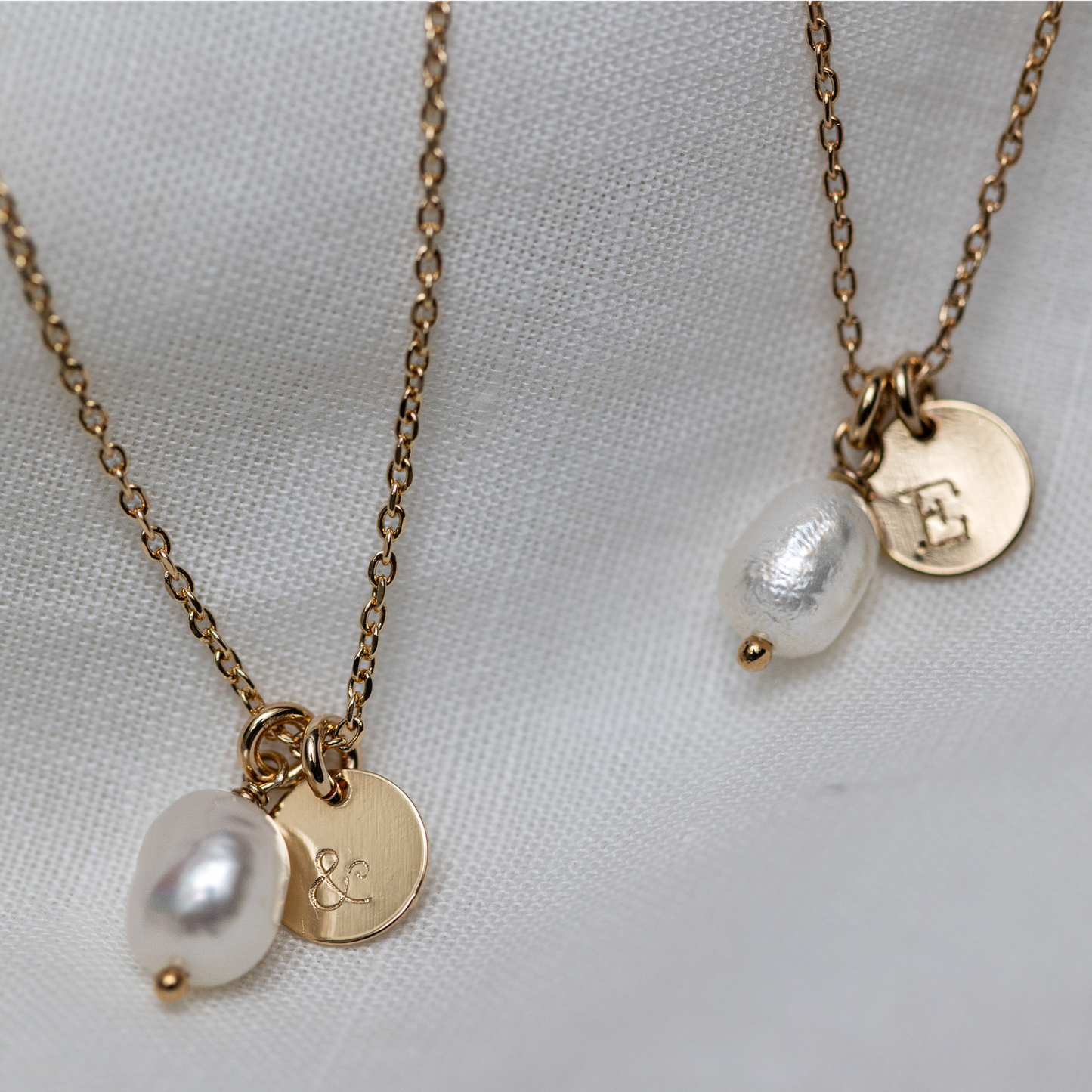 Collier perle d'eau personnalisé