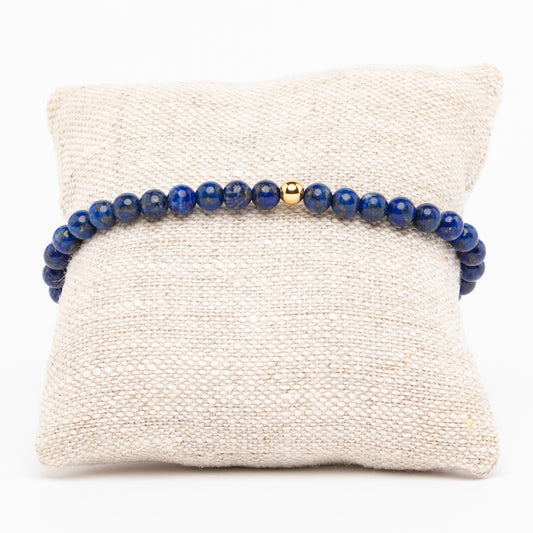 Bracelet en pierres naturelle Lapis lazuli