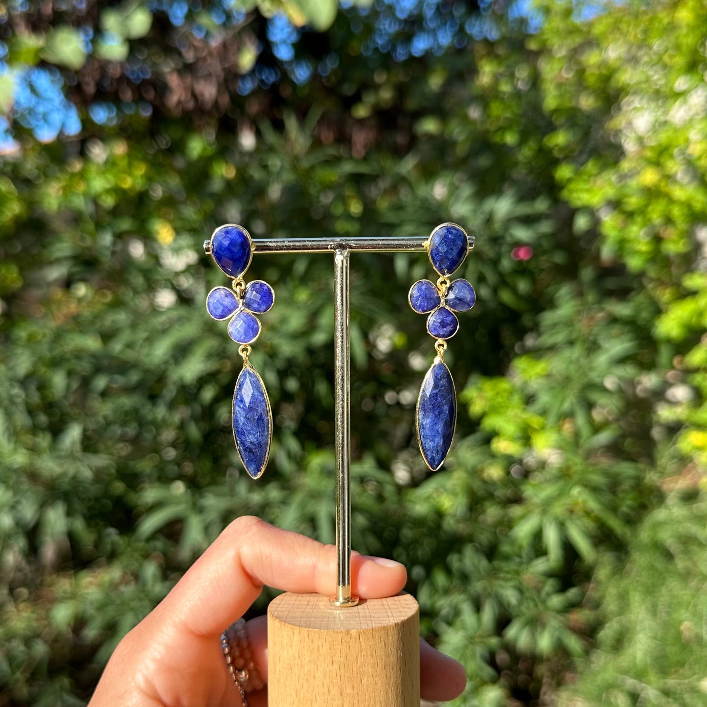 Boucles d’oreilles lapis lazuli