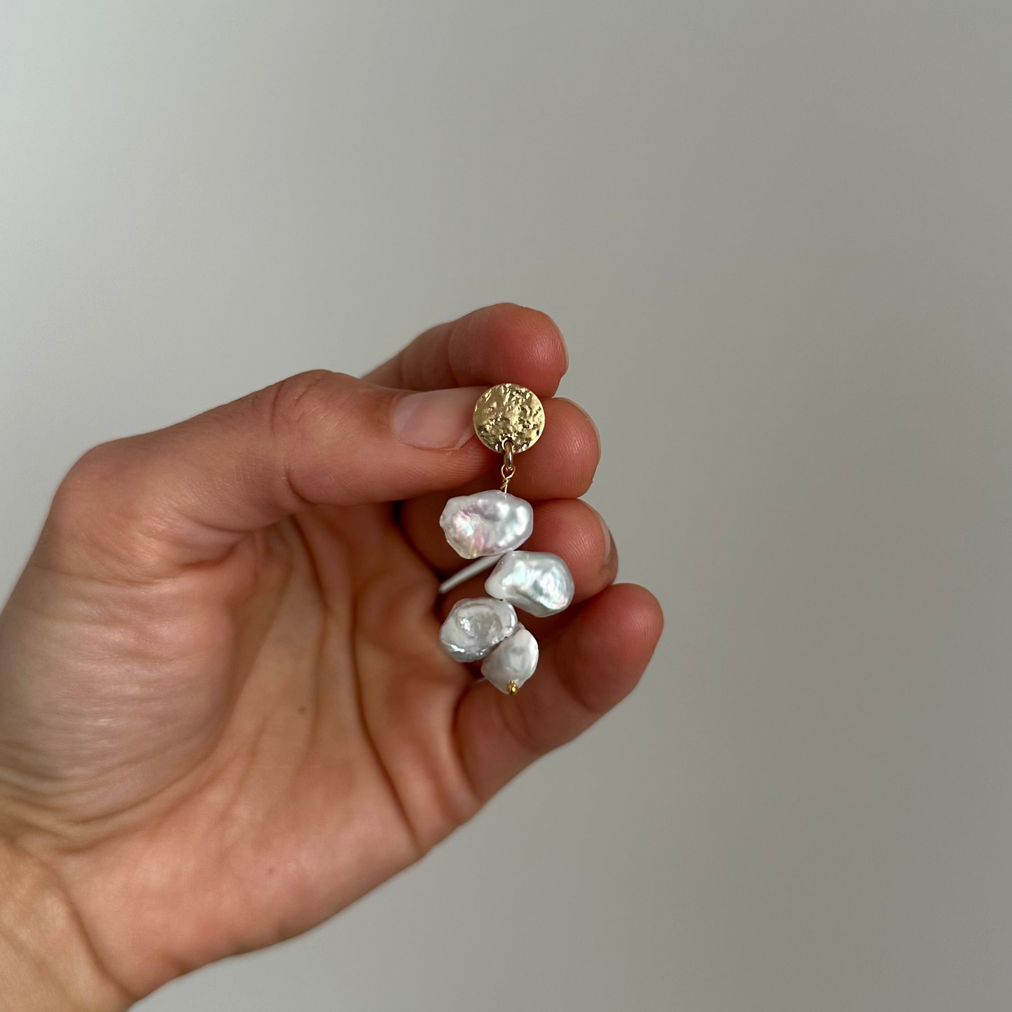 Boucles d’oreilles gouttes – Perles d’eau douce