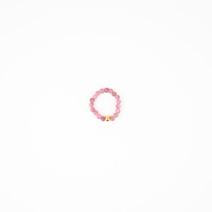 Bague Tourmaline rose