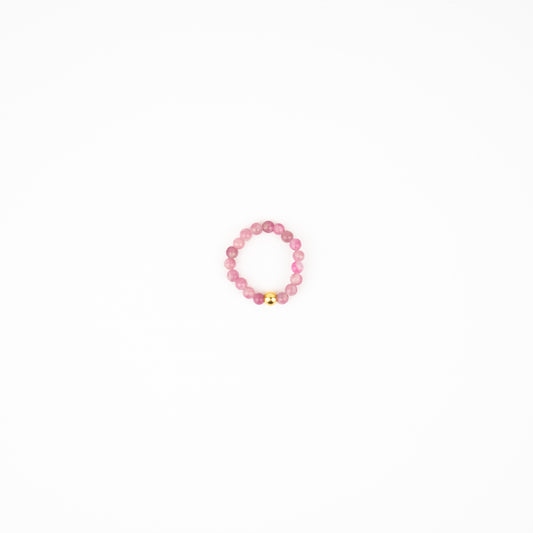 Bague Tourmaline rose