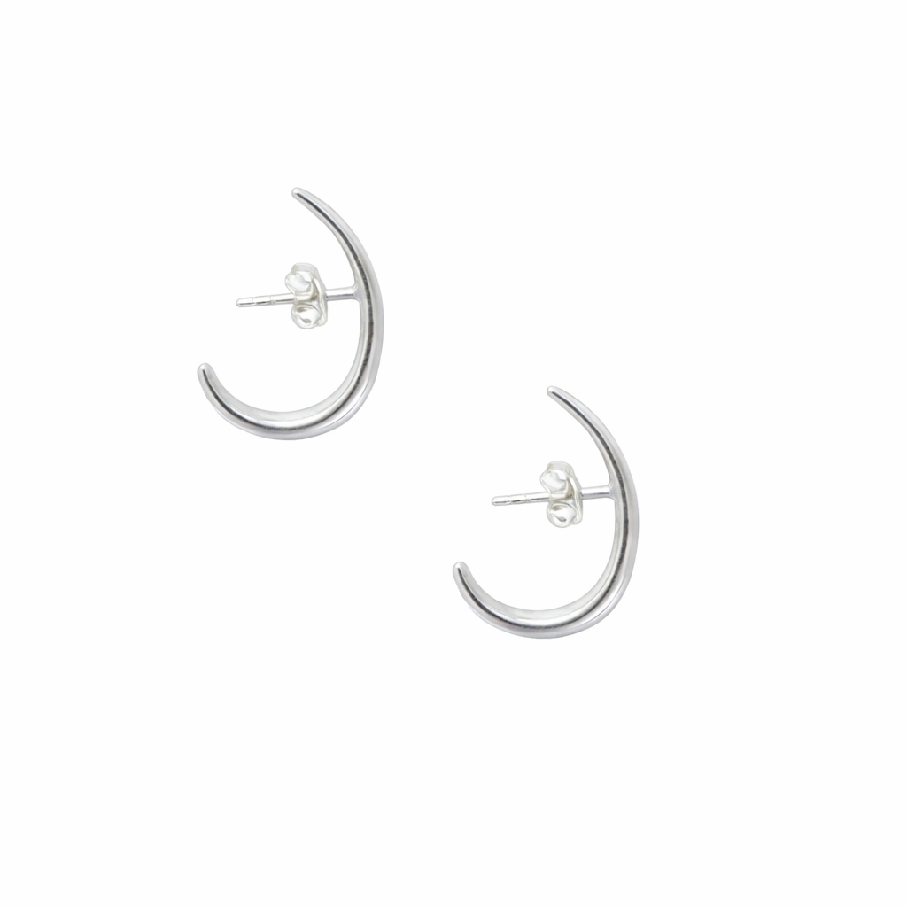 Puces d’oreilles argent 925 délicates – boucles minimalistes