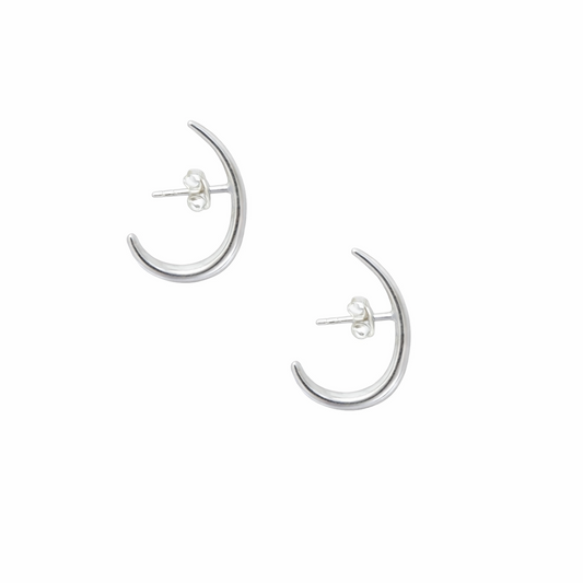 Puces d’oreilles argent 925 délicates – boucles minimalistes