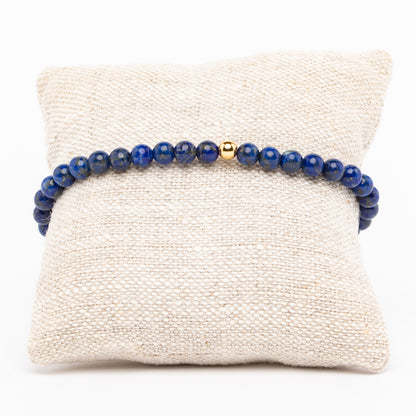 Bracelet en lapis lazuli – pierres naturelles
