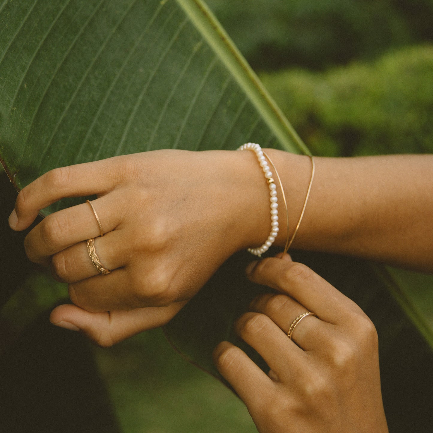 Bracelet en perles d’eau douce – bijou délicat