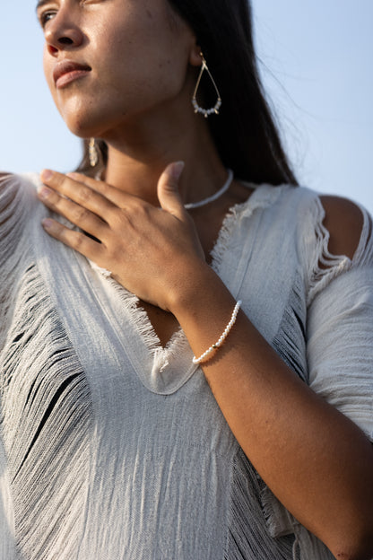 Bracelet perles d'eau douce