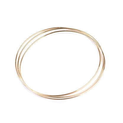 Jonc fin plaqué or – bijou minimaliste