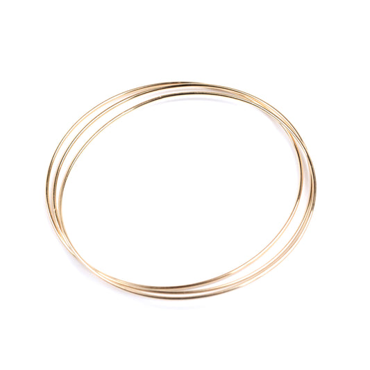 Jonc fin plaqué or – bijou minimaliste